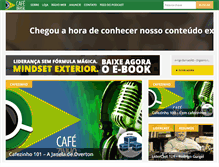 Tablet Screenshot of portalcafebrasil.com.br